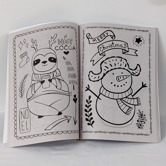 Happy Holidays Christmas Coloring and Activities Book, New, 128 Pages - Picture 3 of 6